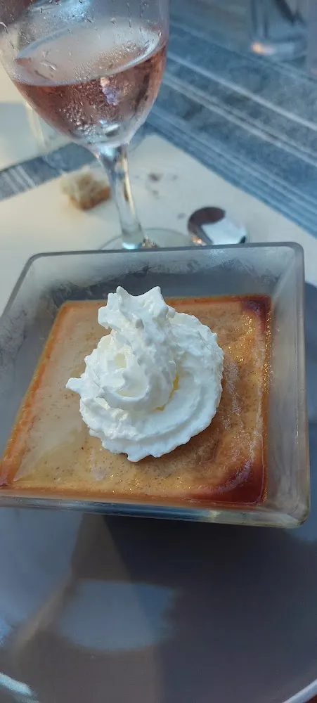 Aubergines Frites Salade Et Flan Maison